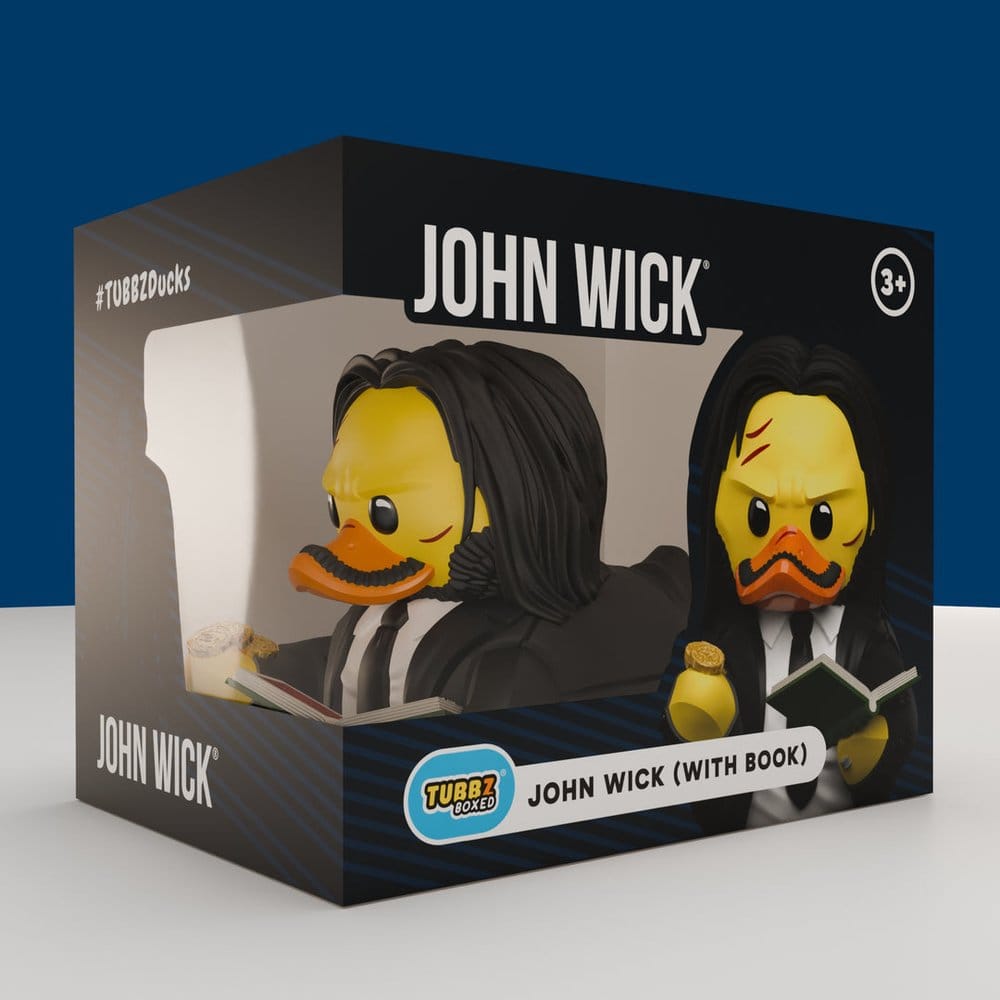 John Wick Tubbz Livre de Figurines PVC Edition Coffret 10 cm