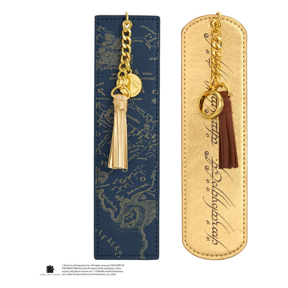 Ringenes Herre Bogmærker 2-Pack Middle Earth og Elven script