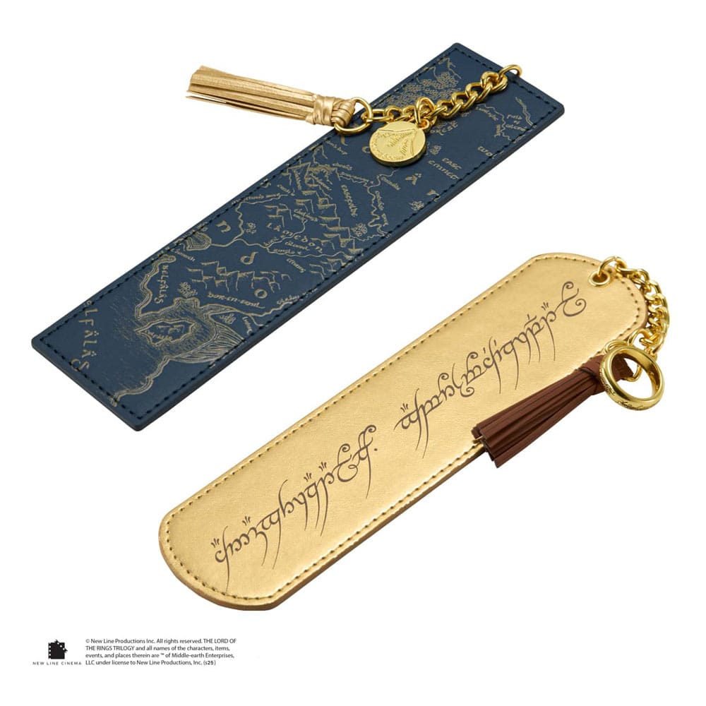 Ringenes Herre Bogmærker 2-Pack Middle Earth og Elven script