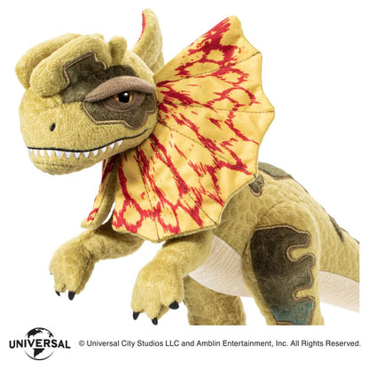 Jurassic Park Plush Figura dilophoasaurus rex 25 cm