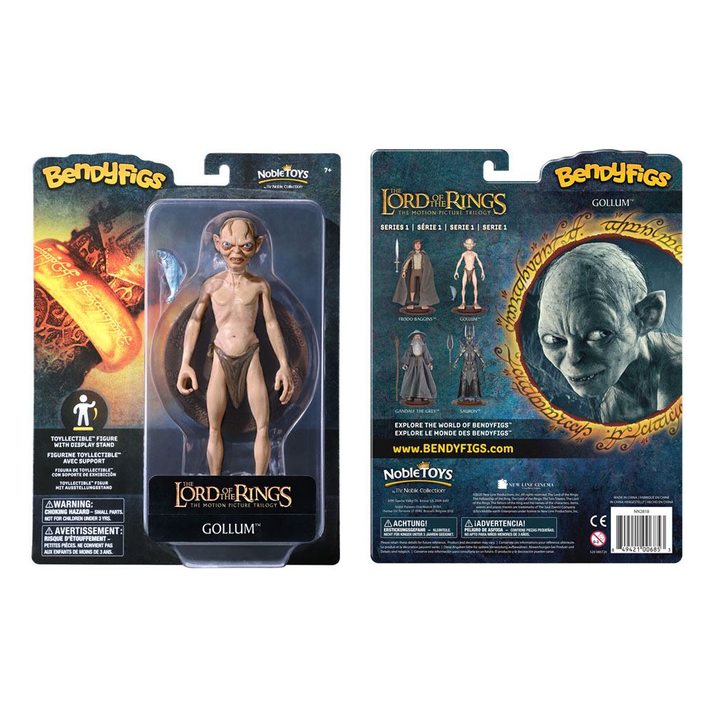 Lord of the Rings Bendyfigs Figura piegabile Gollum 19 cm
