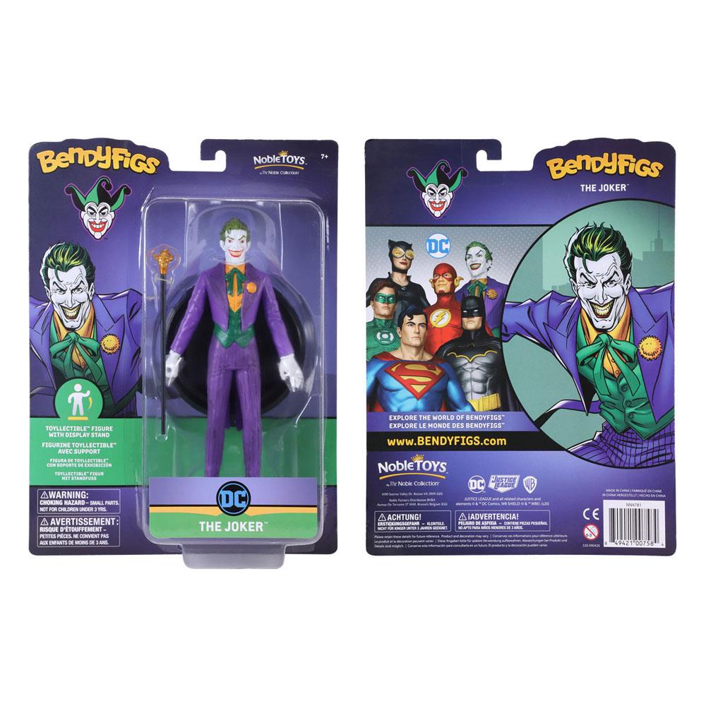 DC Comics Bendyfigs Figurine Flexible Joker 19 cm - Emballage endommagé