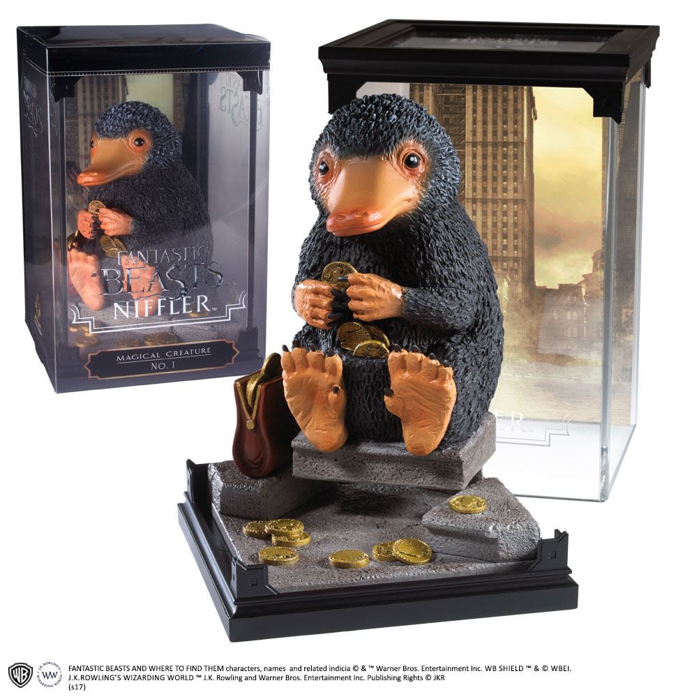 Bestie fantastiche creature magiche statue niffler 18 cm