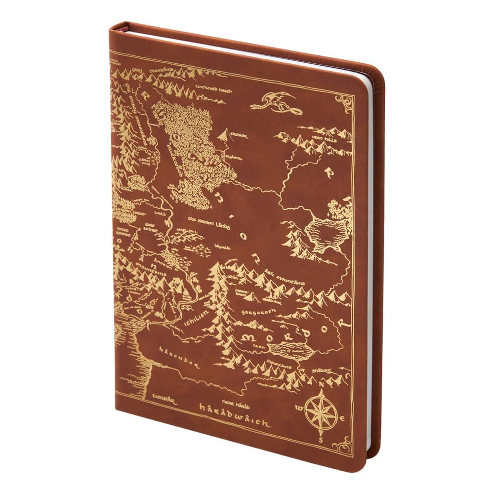 The Lord of the Rings Journal Map of Middle-Earth 240 sidor