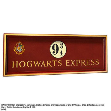 Harry Potter Wall Plaque Poudlard Exprime 56 x 20 cm