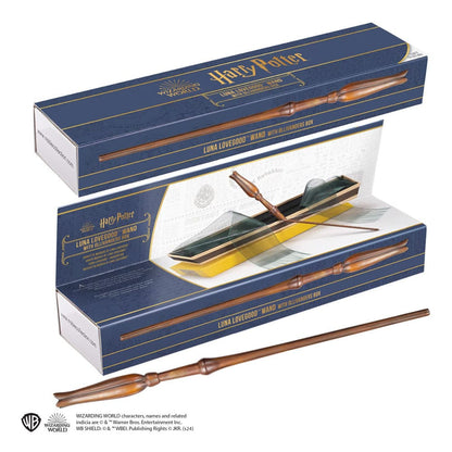 Réplique de la baguette Harry Potter dans Ollivanders Box - Luna Lovegood 34 cm