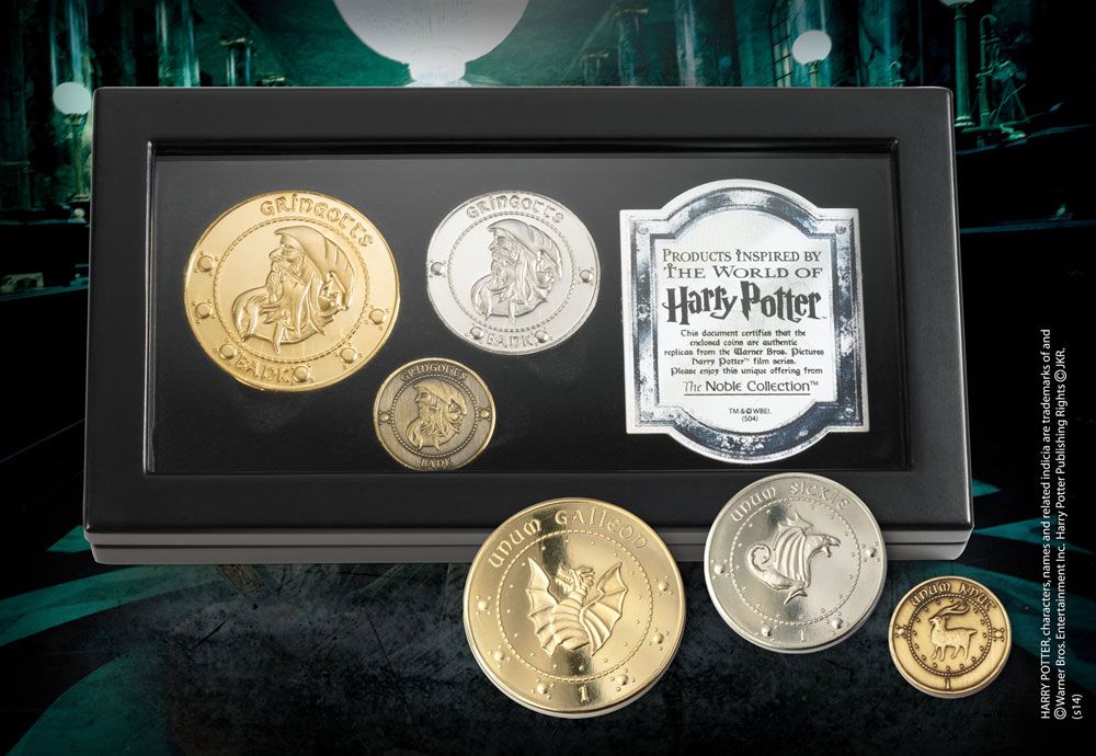 Harry Potter Replica Die Sammlung der Gringotts Bank Coin