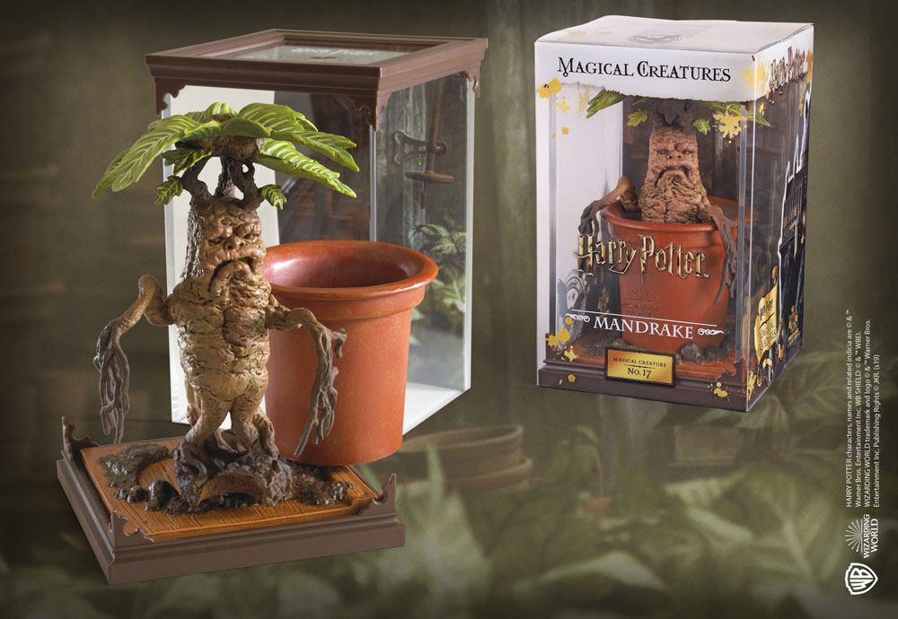 Harry Potter Büyülü Yaratıklar Heykeli Mandrake 13 cm