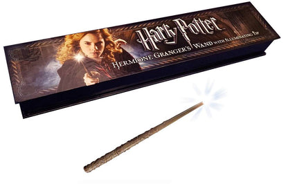 Harry Potter iluminando varita Hermione Granger 38 cm