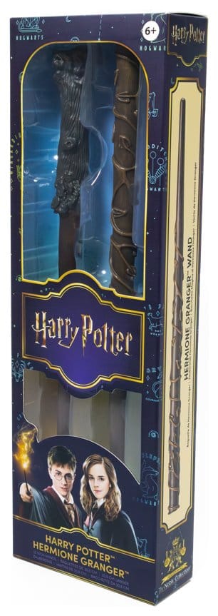 Harry Potter Rollespill Replica Wands 2-Pack Harry Potter & Hermione Granger 31 cm