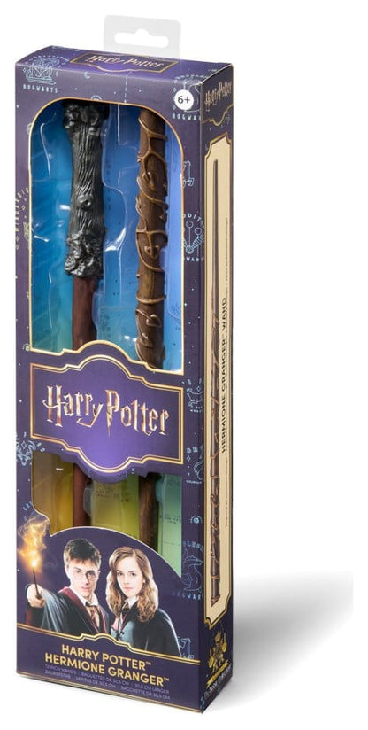 Harry Potter Rollespill Replica Wands 2-Pack Harry Potter & Hermione Granger 31 cm