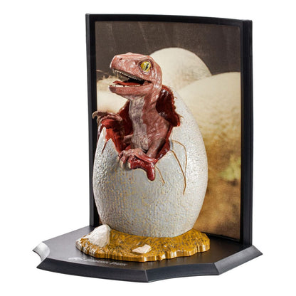 Jurassic Park Toyllectible Treasure Statue Raptor Egg Life encuentra una forma de 12 cm