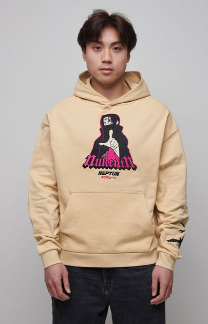 Naruto Shippuden Sweater graphique beige graphique