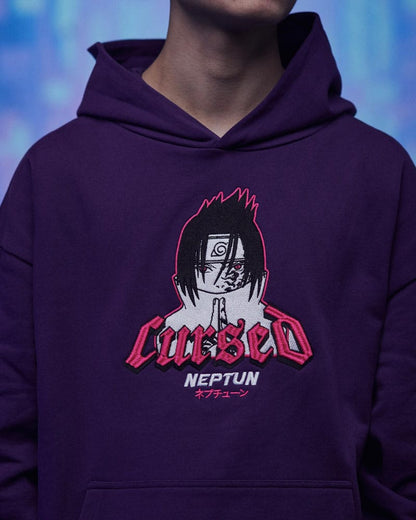 Naruto Shippuden Capulateur Sweater Graphic Purple