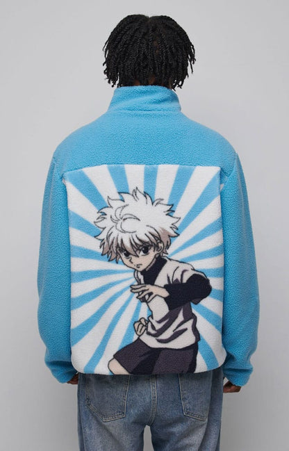 Hunter x Hunter fleece jakna plava