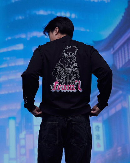 Naruto Shippuden Sweatshirt Graphic Black