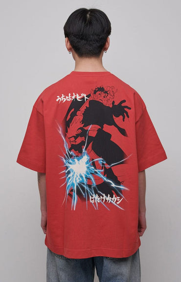 Naruto Shippuden T-Shirt Graphic Red