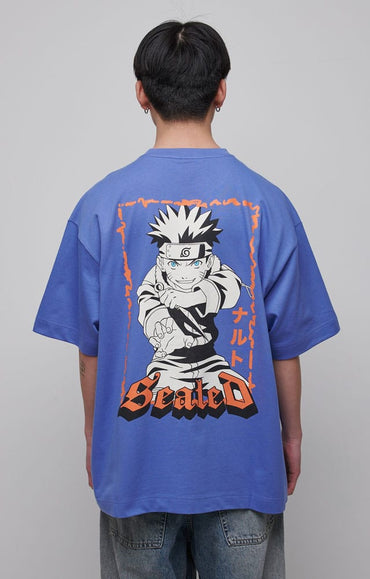 Naruto Shippuden T-Shirt Graphic Blue