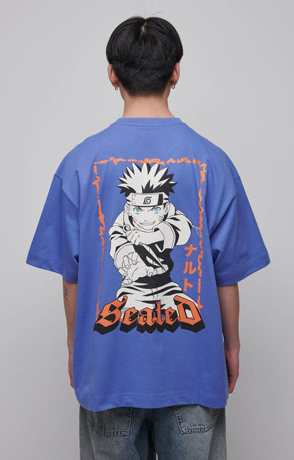 Naruto Shippuden T-Shirt Graphic Blue