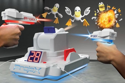 Gioco arcade con bersaglio animato Laser X Projex per 2