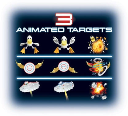 Gioco arcade con bersaglio animato Laser X Projex per 2