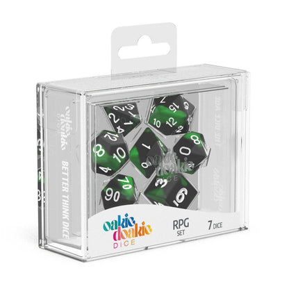 OAKIE DOAKIE DICE RPG SET GLOW U MARU - BIOHAZARD (7)