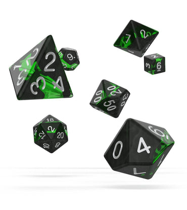 OAKIE DOAKIE DICE RPG set enklava - Smaragd (7)