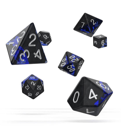 Oakie Doakie Dice RPG Set enclave - Sapphire (7)