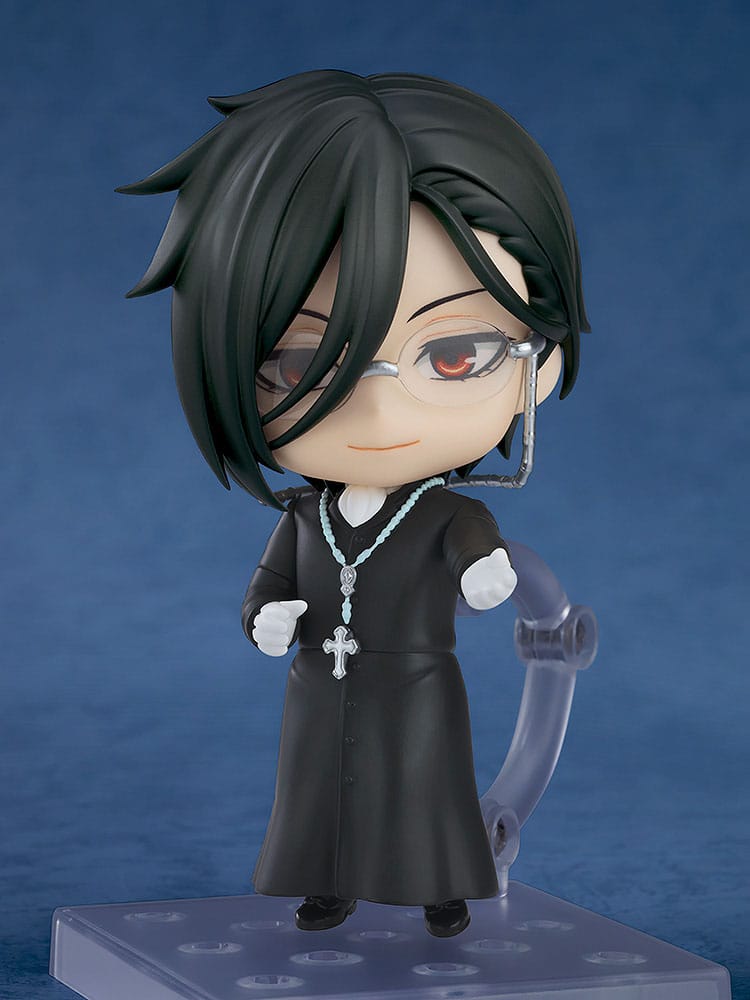 Black Butler: Boarding School Arc Nendoroid Action Figure Sebastian Michaelis: Sapphire Owl Ver. 10 cm