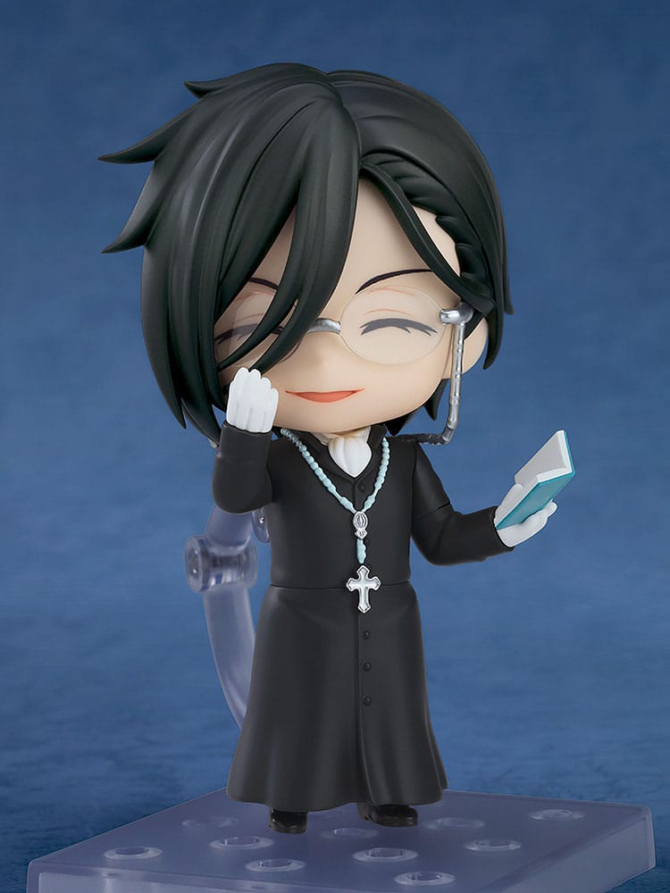 Black Butler: Boarding School Arc Nendoroid Action Figure Sebastian Michaelis: Sapphire Owl Ver. 10 cm