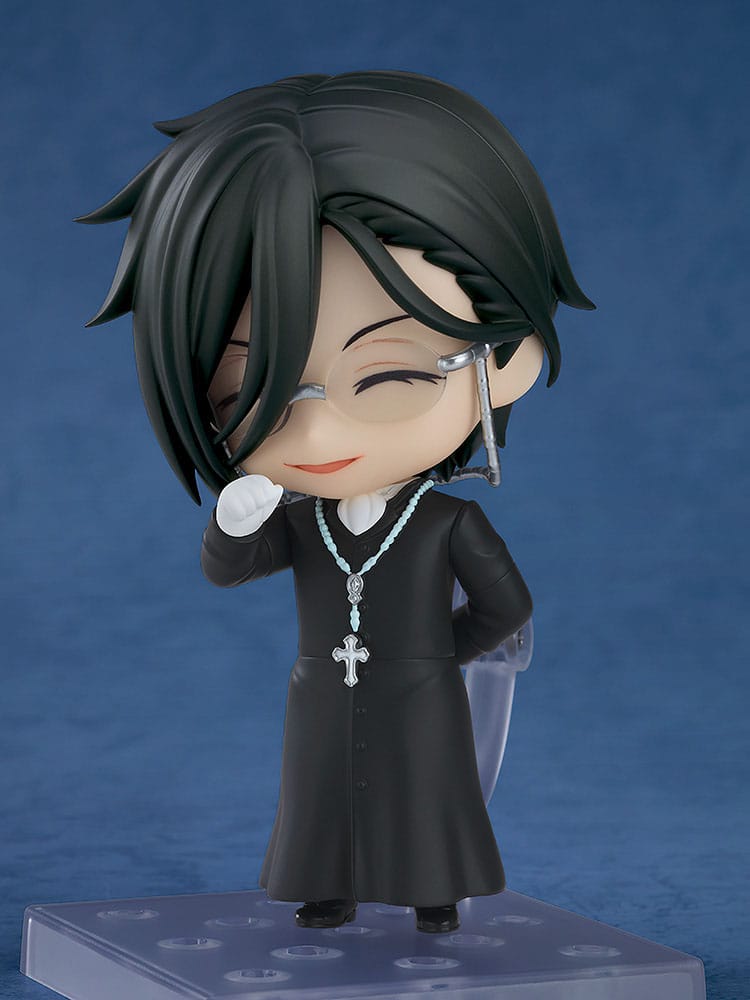 Black Butler: Boarding School Arc Nendoroid Action Figure Sebastian Michaelis: Sapphire Owl Ver. 10 cm