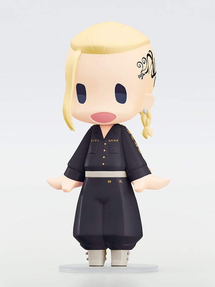 Tokyo Revengers Merhaba! İyi gülümseme aksiyon figürü Draken (Ken Ryuguji) 10 cm