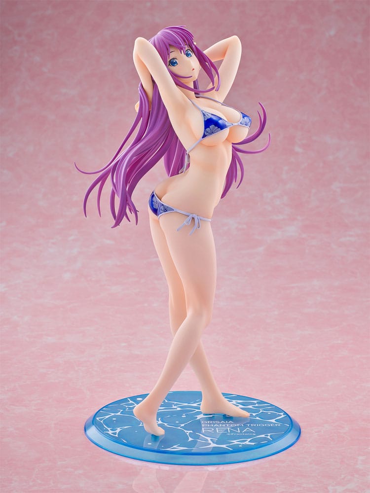 Grisaia Phantom Trigger Statua in PVC 1/6 Rena Fukami Metallic Blue Ver. 28cm