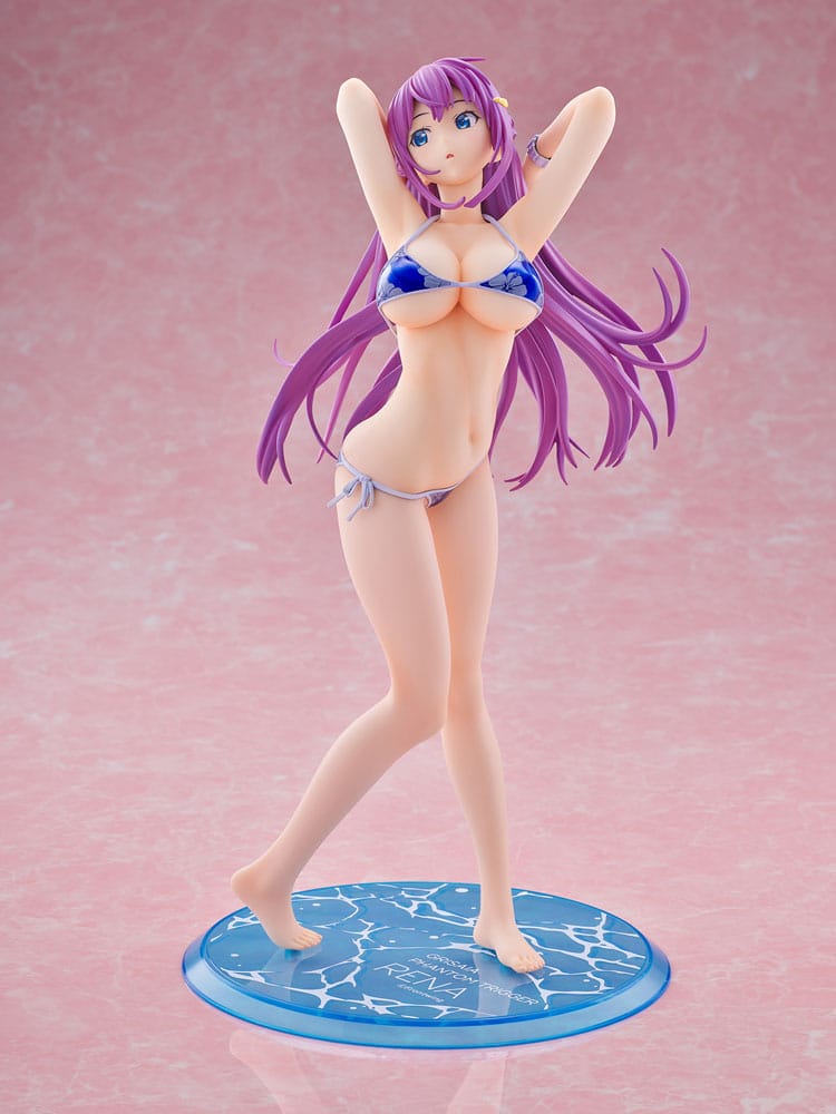Grisaia Phantom Trigger Statua in PVC 1/6 Rena Fukami Metallic Blue Ver. 28cm