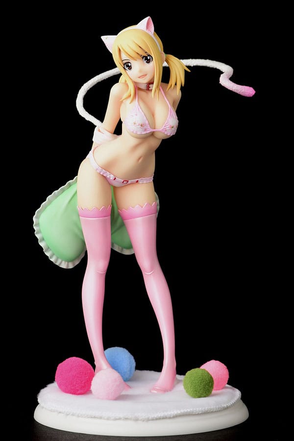 Fairy Tail Statue 1/6 Lucy Heartfilia·Cherry blossom CAT Gravure_Style 25 cm