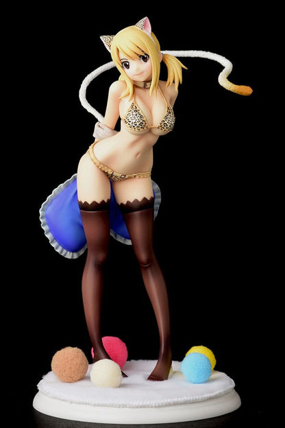 Fairy Tail Statue 1/6 Lucy Heartfilia - Leopard print CAT Gravure_Style 25 cm