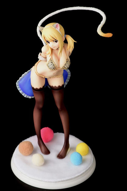 Fairy Tail Statue 1/6 Lucy Heartfilia - Leopard print CAT Gravure_Style 25 cm