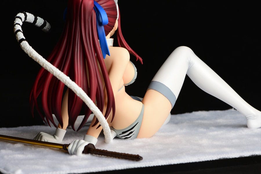 Fairy Tail Statue 1/6 Erza Scarlet - White Tiger CAT Gravure_Style 13 cm