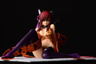 Fairy Tail Statue 1/6 Erza Scarlet - Halloween CAT Gravure_Style 13 cm