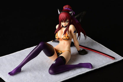 Fairy Tail Statue 1/6 Erza Scarlet - Halloween CAT Gravure_Style 13 cm