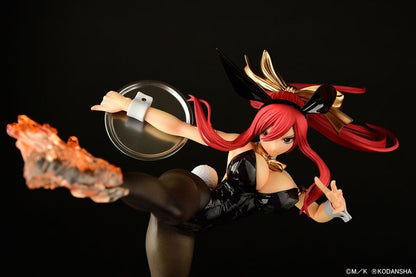 Fairy Tail Statue 1/6 Erza Scarlet High Kick Black Bunny Ver. 37 cm