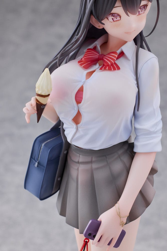 Original karaktärsstaty 1/6 Maki Sairenji illustrerad av Popqn 29 cm