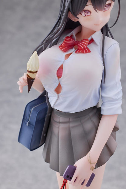 Original karaktärsstaty 1/6 Maki Sairenji illustrerad av Popqn 29 cm