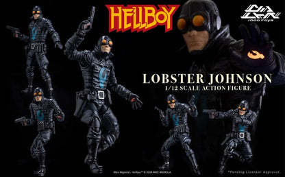 Hellboy Action Figure 1/12 Lobster Johnson 17 cm