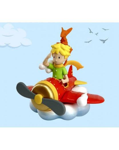 Den lilla prinsfiguren Little Prince & Fox på planet 7 cm