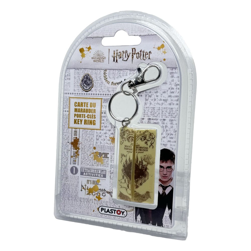 Carte de marauder du porte clés de Harry Potter 12 cm