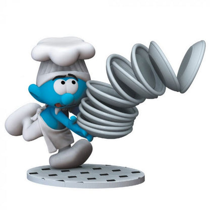 La statue de Schtroumpfs le chef