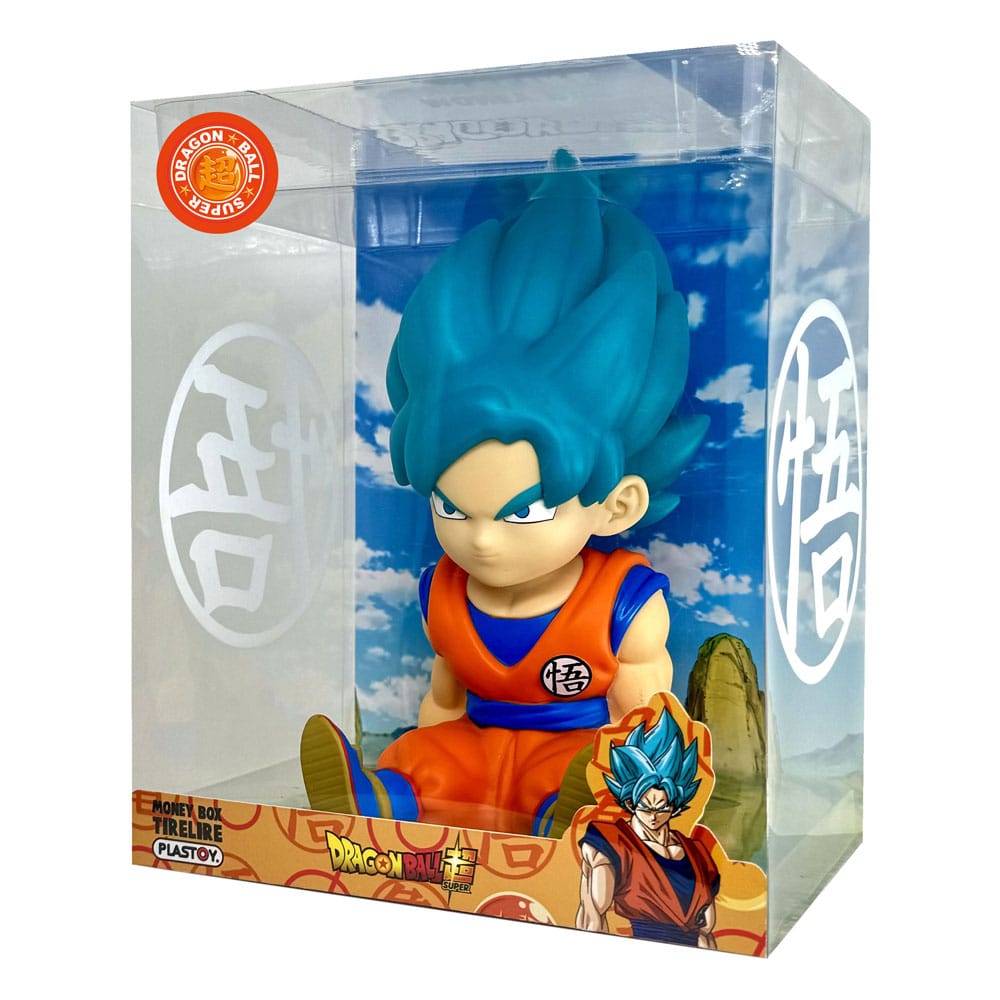 Dragon Ball Coin Bank Son Goku Super Saiyan Blue 19 cm