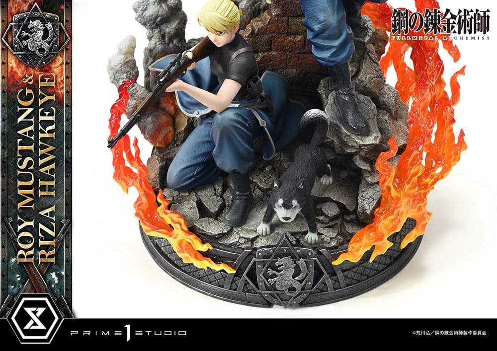 Fullmetal Alchemist Concept Masterline Statue 1/6 Roy Mustang & Riza Hawkeye Regular Version 50 cm