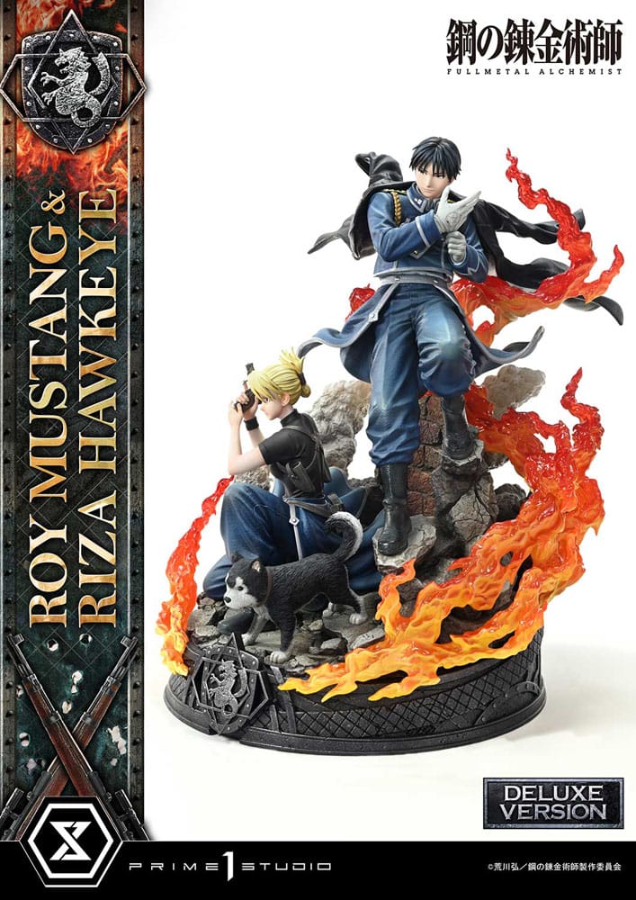 Fullmetal Alchemist Concept Masterline Statue 1/6 Roy Mustang & Riza Hawkeye Deluxe Version 50 cm